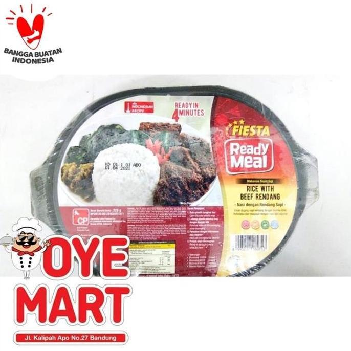Jual Nikmat- Fiesta Ready Meal Rice With Beef Rendang 320Gr Nasi ...