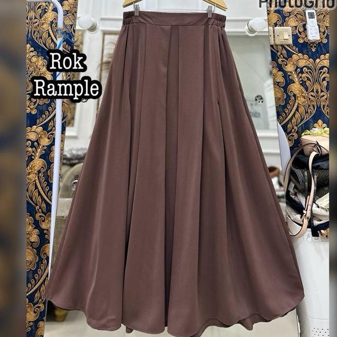 Jual Queenasyari - Rok Rample Jumbo Muat 130 Kg Keren Modis Bahan ...