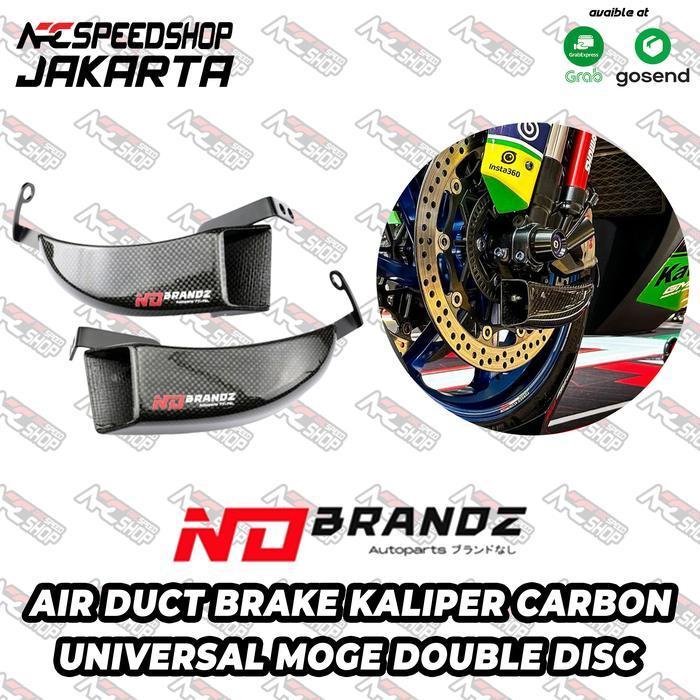 Jual Pendingin Kaliper Nobrandz Air Duct Brake Cooler Carbon