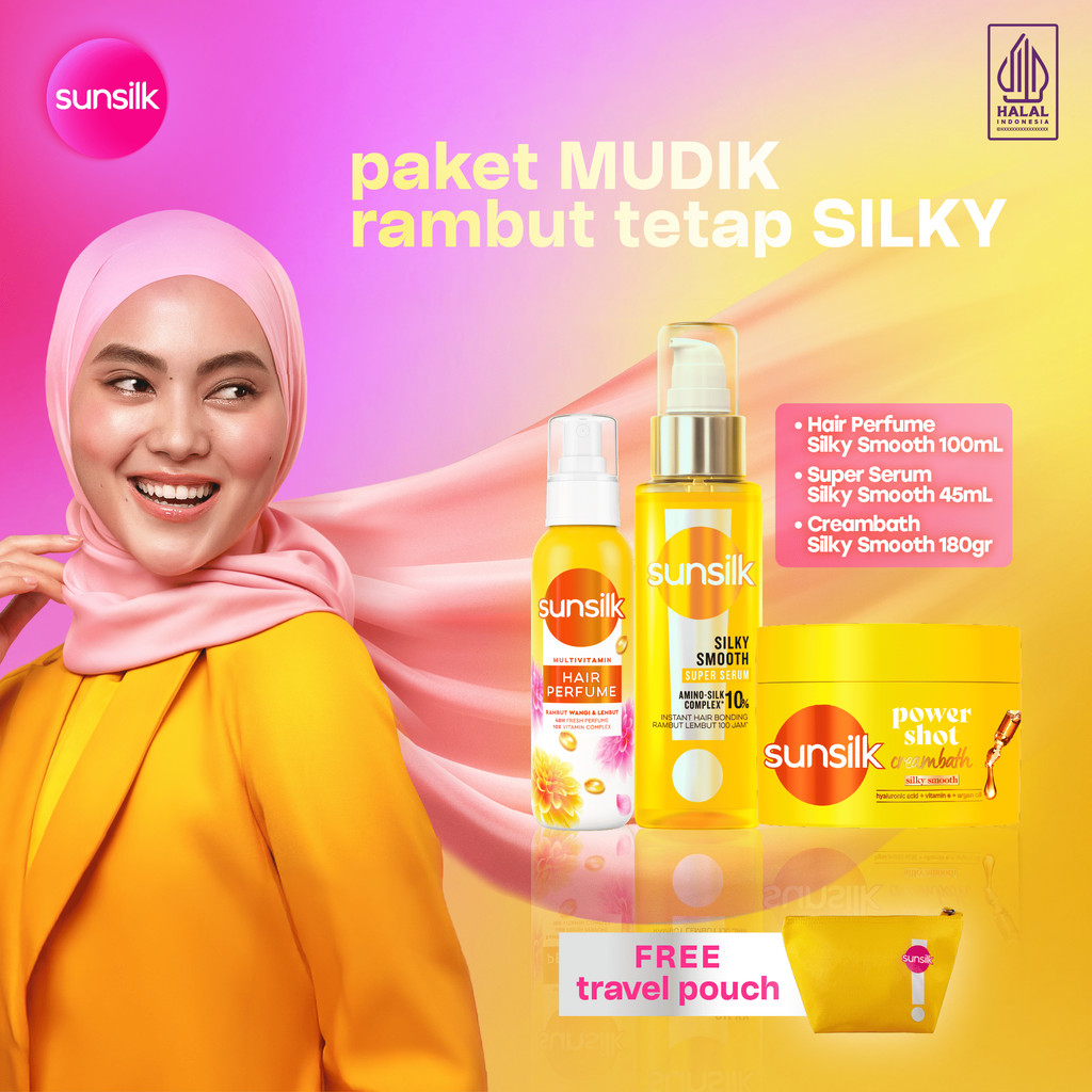 Jual [Paket Mudik, Rambut Halus Silky 100 Jam] Sunsilk Rambut Halus ...