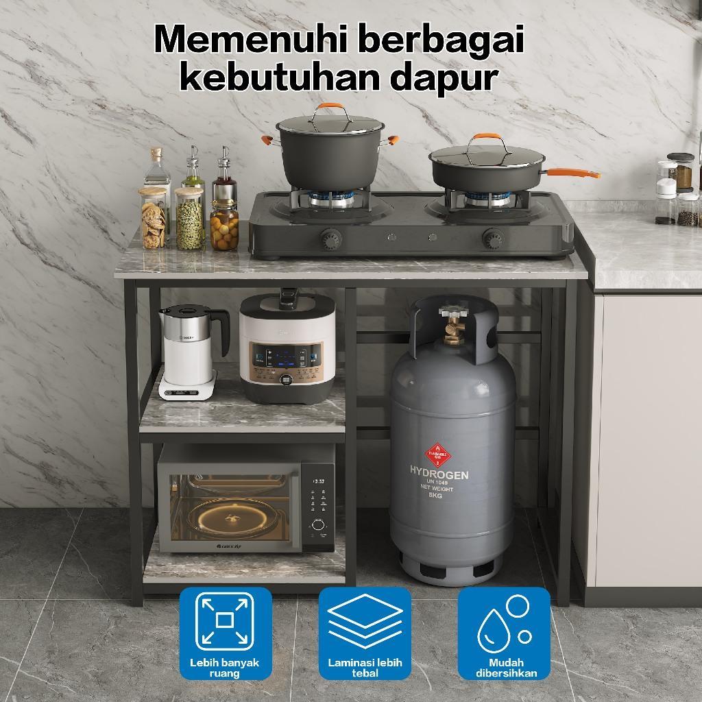 Jual Meja Kompor/ Rak Kompor/Meja Kompor 2 Tungku / Rak Kompor 2 Tungku ...