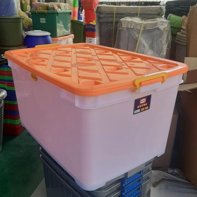 Jual SHINPO CONTAINER BOX JUMBO DENGAN RODA CB 195 EXTRA KONTAINER BOX ...