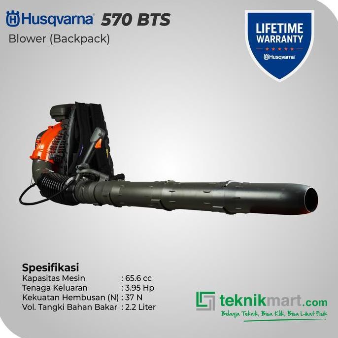 Jual Husqvarna 570 BTS Blower (Backpack) / Mesin Peniup Gendong ...