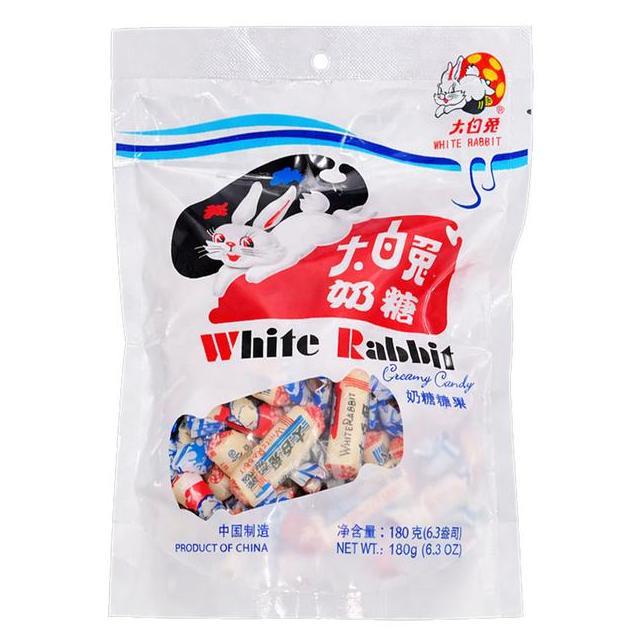 Jual Permen White Rabbit Creamy Candy Permen Susu Milk Candy 180G Non ...