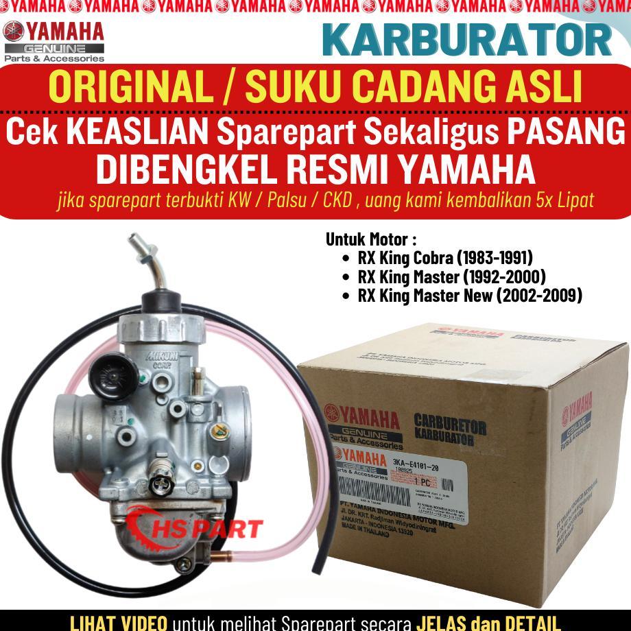 Jual Karburator Karbu RX King 135 3KA Original Yamaha 100% | Shopee ...