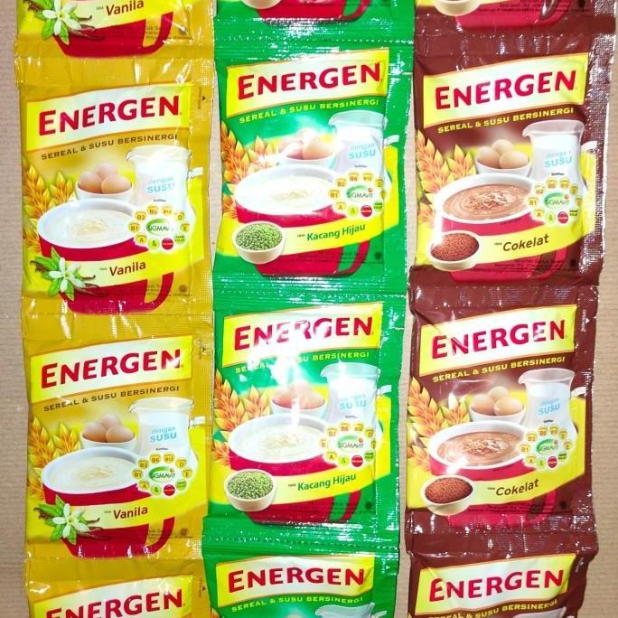 Jual ENERGEN SACHET RENCENG ( ISI 10 SACHET) | Shopee Indonesia