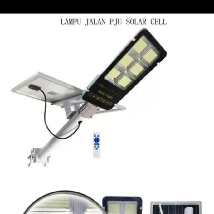 Taiyo- Lampu Pju Panel Surya Solar Cel 600W Jalan Led 600W Solar Sel Led 2In1