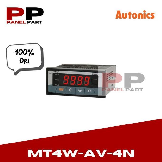 Jual Promo DIGITAL PANEL METER AUTONICS MT4W-AV-4N COD | Shopee Indonesia