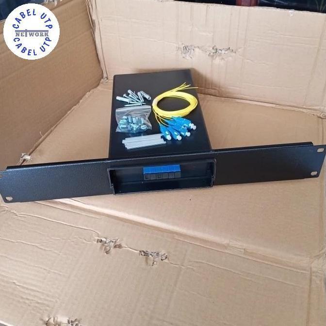 Jual HARGA DISC - OTB Rack 6 Core SC-SC UPC Singlemode Komplit Pigtail ...