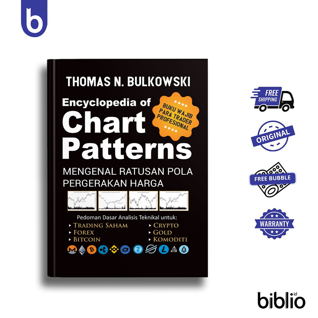 Jual (Ready Stok) Encyclopedia of Chart Patterns - Kitab Analisis Teknikal  untuk Semua Trader (Saham, Crypto, Gold) | Shopee Indonesia