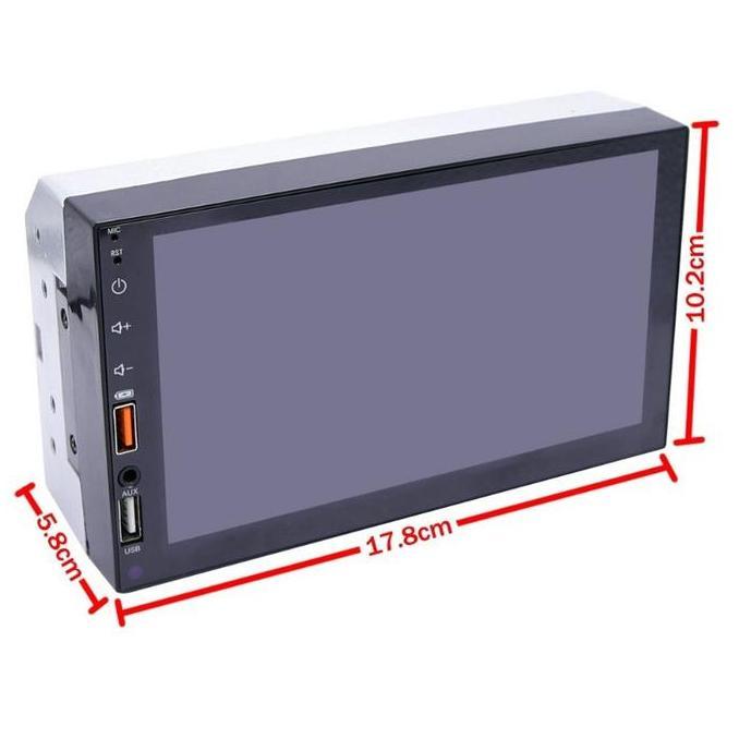 Jual Premium 7021/7101/7018B Head Unit Double Din Android 7 Inci Audio ...