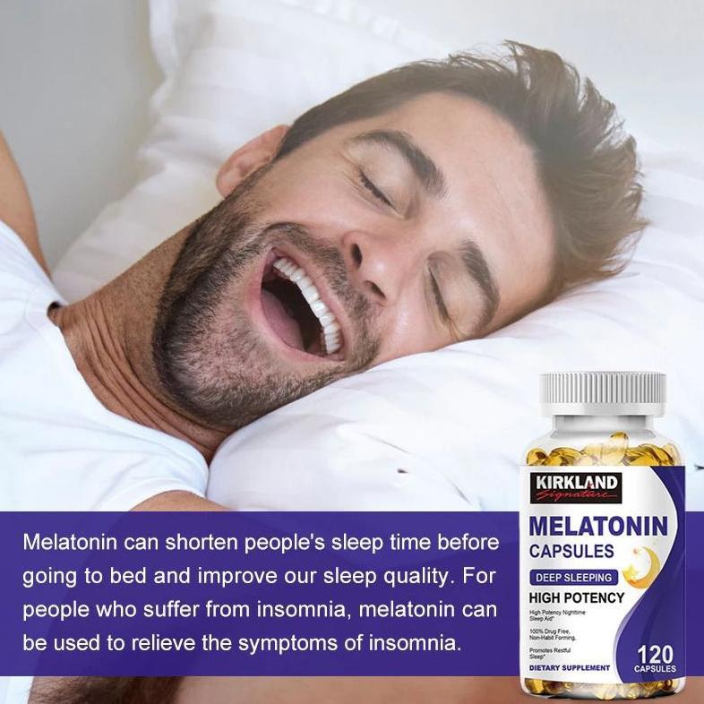 Jual Usa Melatonin 10Mg - 120 Kapsul Suplemen Tidur Original | Shopee ...