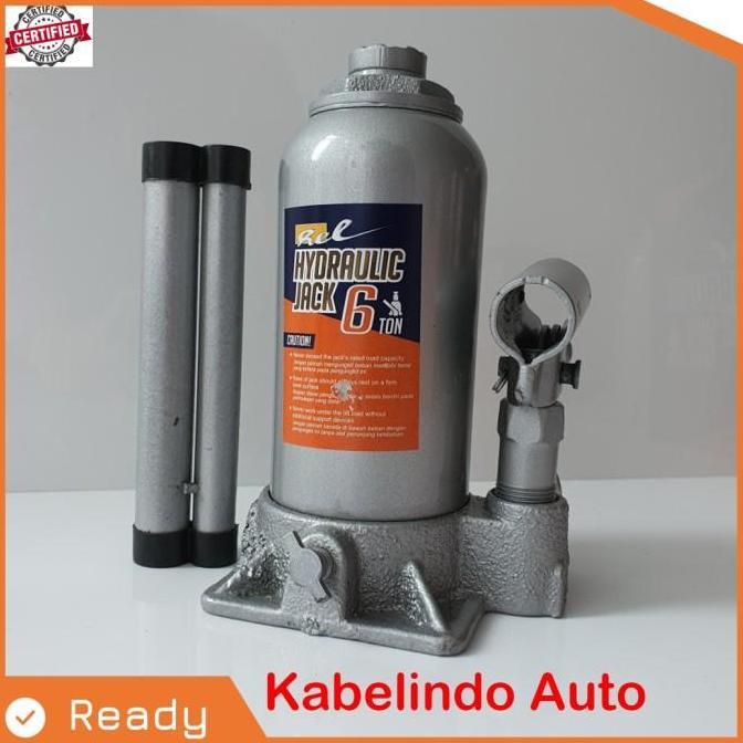 Jual Murah Dongkrak Mobil Model Botol Rel Hidrolik / Hydraulic Jack 6 ...
