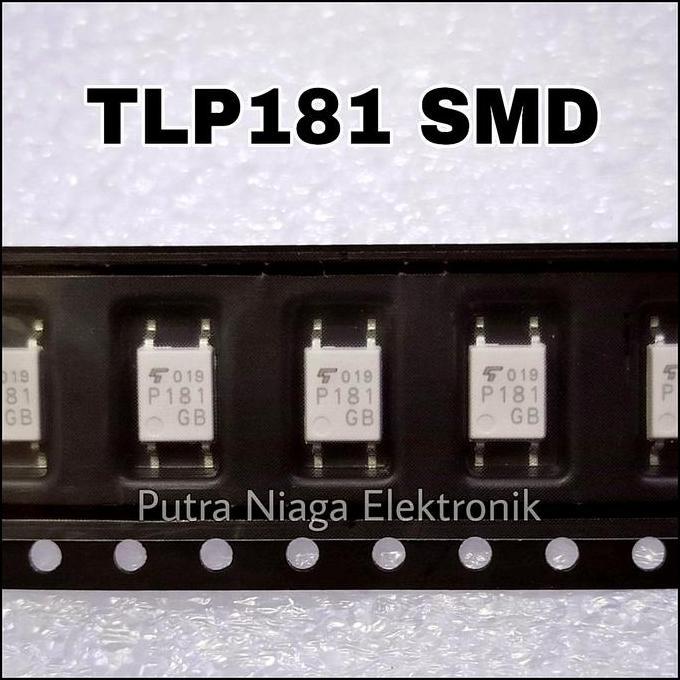 Jual (1) TLP181 SMD / P181 / PC181 Optocoupler 4 pin Opto-Isolator ...