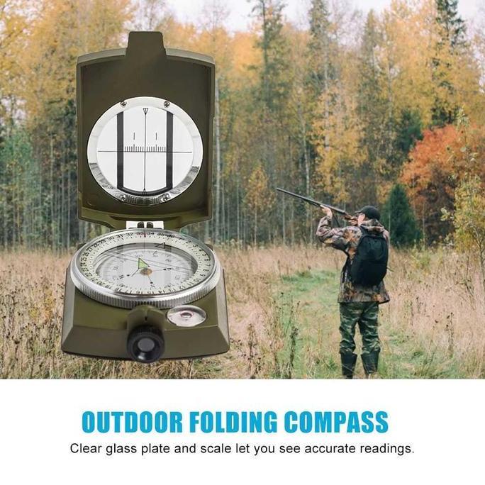 Jual Miliki Kompas Klinometer Arah Mata Angin Camping Hiking Geologi ...