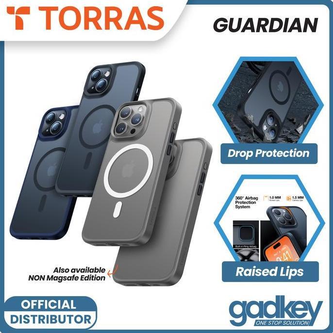 Jual Case iPhone 15 Pro Max Plus Torras Guardian Magsafe Slim Casing ...