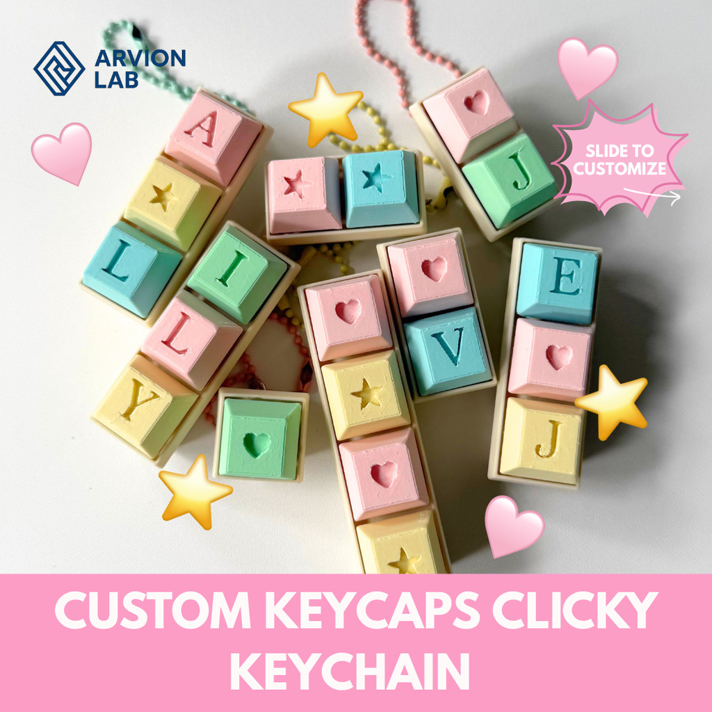 Jual Keychain Keycaps Custom | Mechanical Switch Fidget Keycaps ...