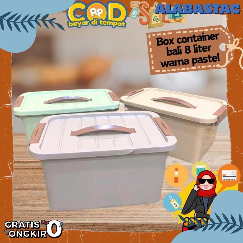 Jual [Joeragan Lapak] Box Bali 8 Liter - Pegangan Container Penyimpanan ...