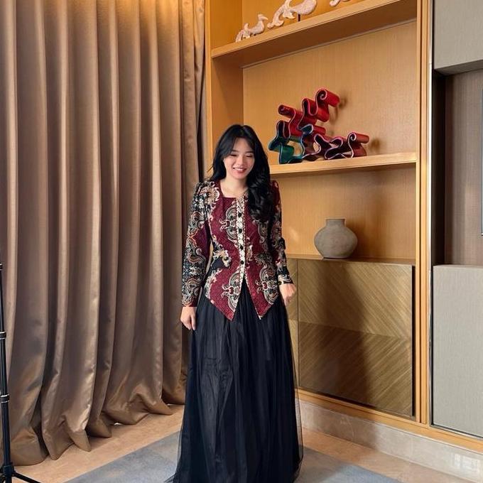 Jual HERFIT Nadlyne one set batik rok tile wanita ( set batik panjang ...