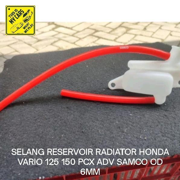 Jual SELANG RESERVOIR RADIATOR HONDA VARIO 125 150 PCX ADV SAMCO OD 6MM ...