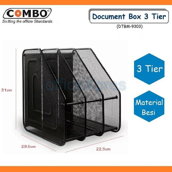 Jual Doxdoc- Rak Box File Kantor 3 Tier / Rak Dokumen Layer / Document ...