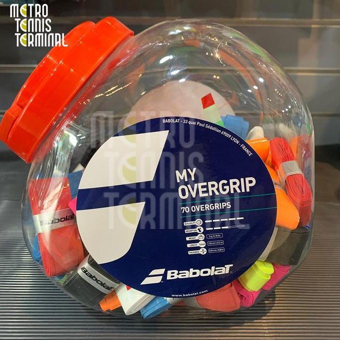 Jual Badwill- Babolat Myovergrip ( Overgrip Raket Tenis Babolat ...