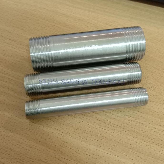 Jual HARGA DISC - Pipe Thread / Pipa Nepel Stainless 2