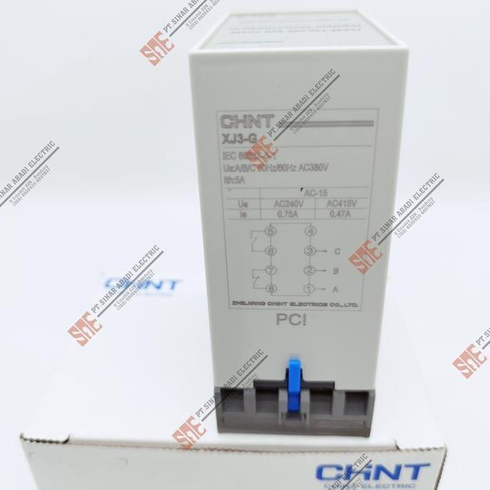 Jual Ready Phase Relay Control Chint XJ3-G Phase Failure Relay | Shopee ...