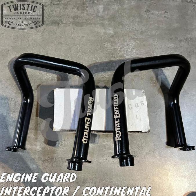 Jual Engine Guard Crash Bar Compact Interceptor Continental Royal ...