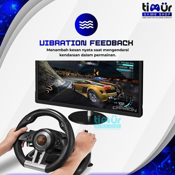 Jual PXN V3 Pro Steering Wheel Racing Stir Setir For PS3 PS4 PS5 PC ...