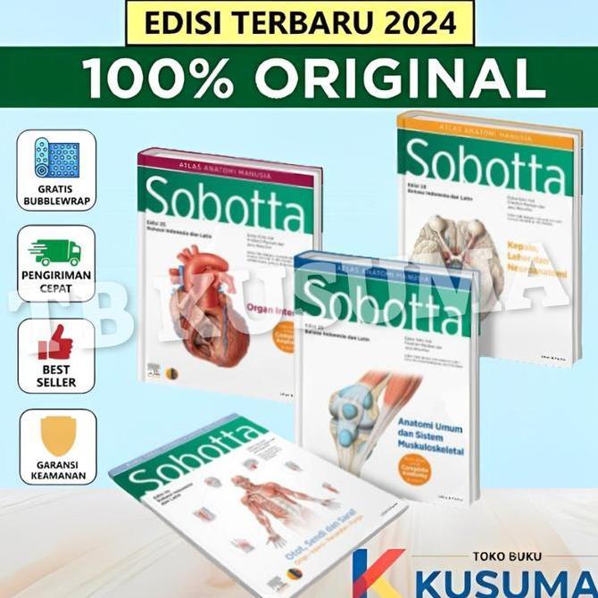 Jual ferlando.olandra - buku original sobotta atlas anatomi manusia ...
