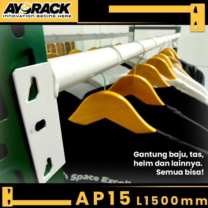 Jual NEW - AYORACK POLE AP15 - BEAM GANTUNGAN PAKAIAN TIANG RAK GUDANG ...
