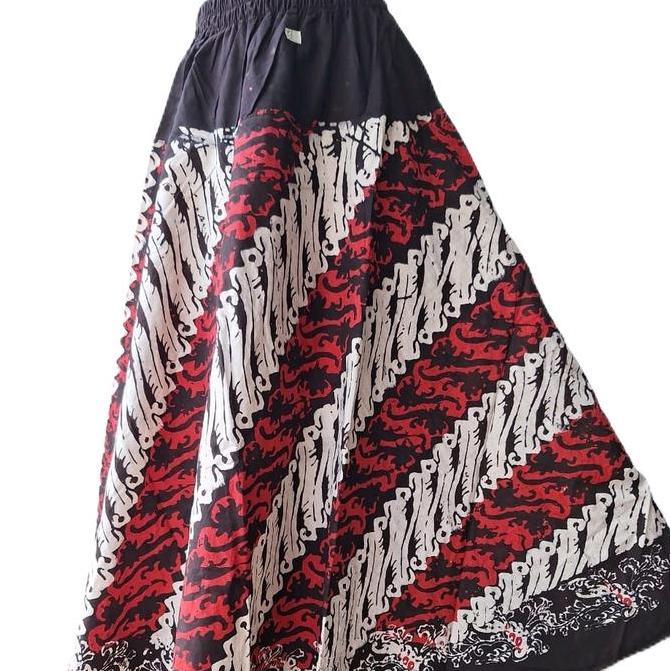 Jual Rok Panjang Model Klok Motif Batik Parang | Shopee Indonesia