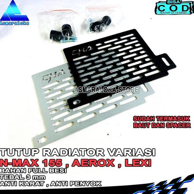 Jual COVER TUTUP RADIATOR VARIASI CHA MOTOR YAMAHA NMAX 155 AEROX LEXI ...