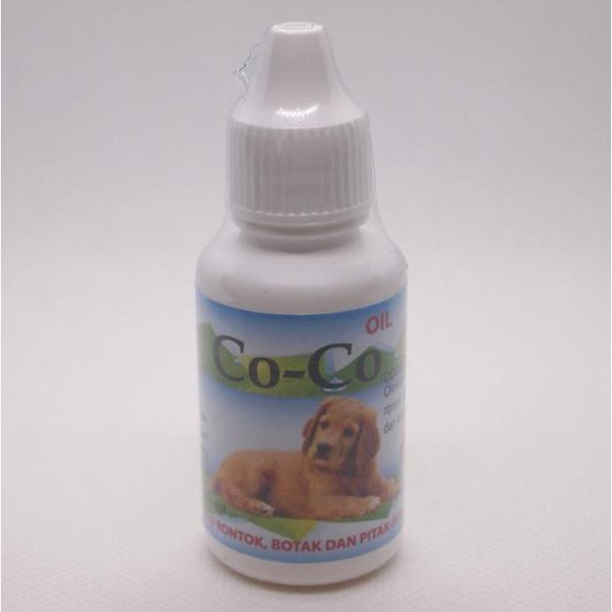 Jual CoCo Oil Dog 30 ml Original Minyak Bulu Rontok Botak Pitak Anjing ...