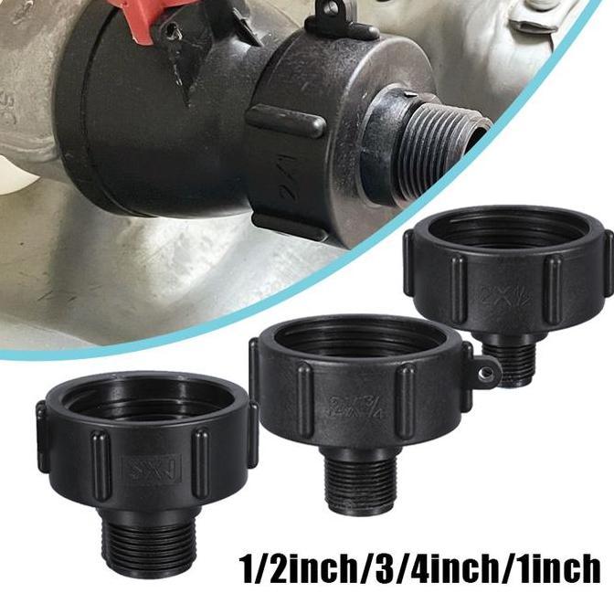 Jual QATRASUN IBC Tank Adapter Konektor Tangki Ibc Kasar Threaded ...