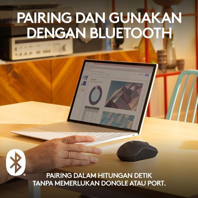 Jual Yougo- Logitech M241 Mouse Wireless Bluetooth Silent, Ringkas ...