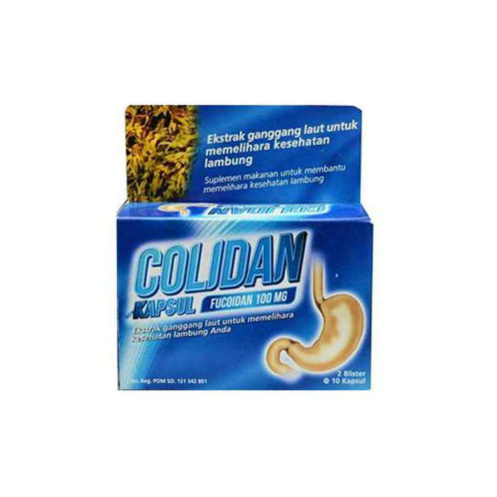 COLIDAN FUCOIDAN 100MG 1 BLISTER 10 CAPSUL