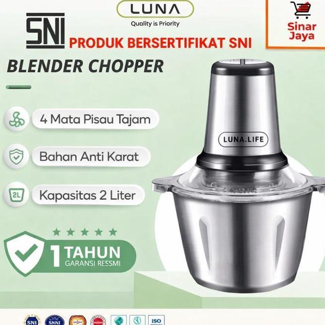 Jual Life Omio Gsf Om4901 G3802 Chopper Blender Daging Meat Grinder 2 ...