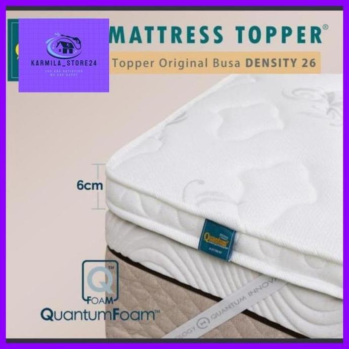Jual Quantum Matras Topper / Alas springbed / matras cover | Shopee ...