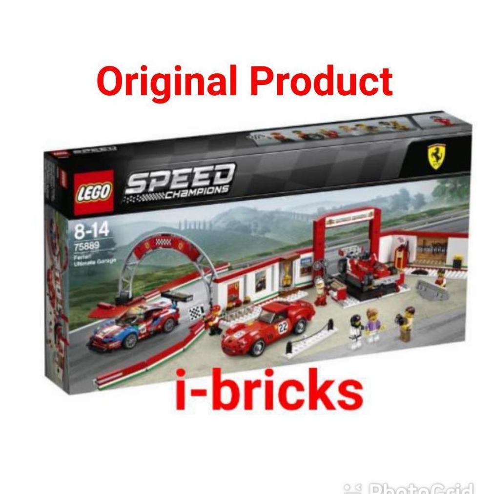 Jual Lego Speed Champions 75889 Ferrari Ultimate Garage | Shopee Indonesia