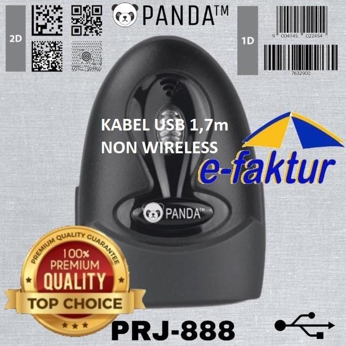 Jual Softrit- Barcode Scanner E-Faktur 2D/1D Panda Prj-888 (Qr Code ...
