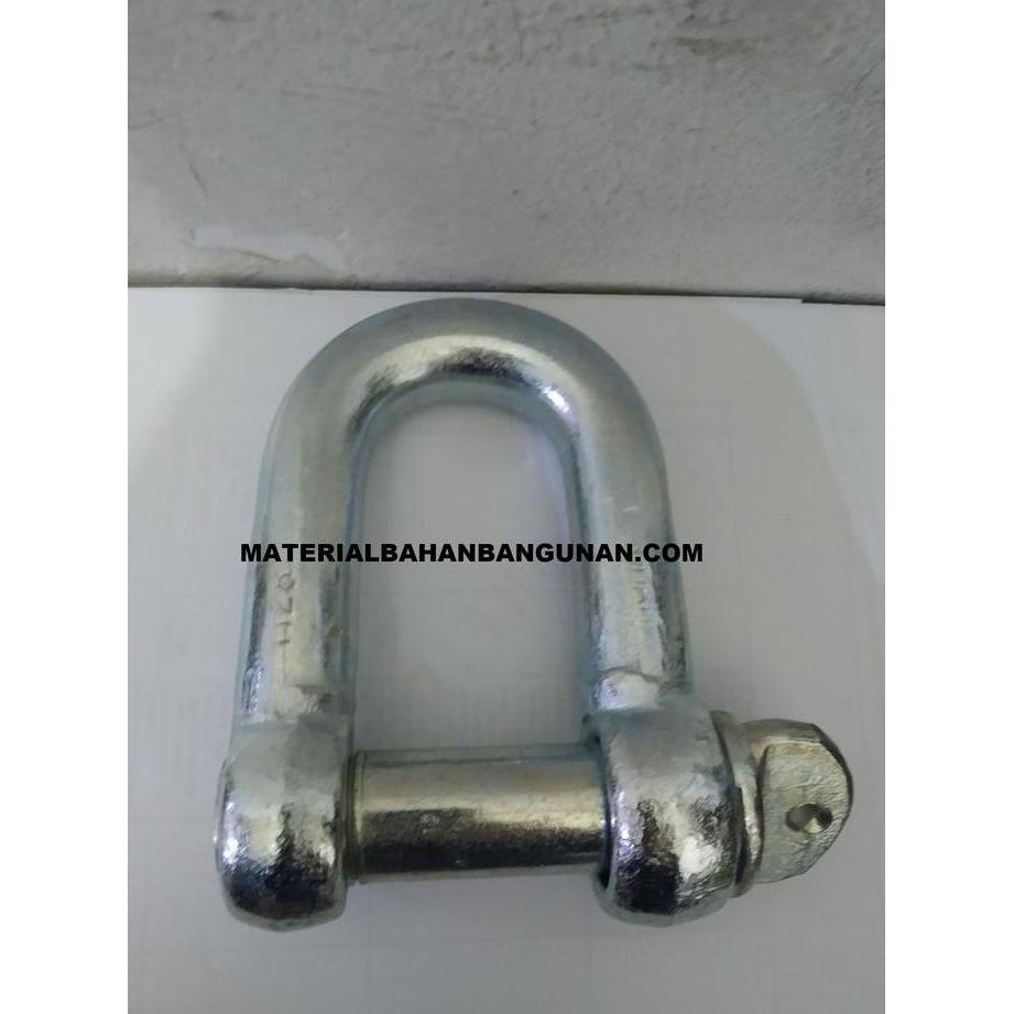 Jual Klem Segel D M32 Clamp Shackle 1 1/8 inch Penyambung Rantai Besi ...