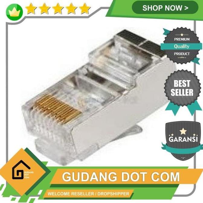 Jual RIGCITY Kepala LAN RJ45 Cat6 Shielded 1PCS | Shopee Indonesia