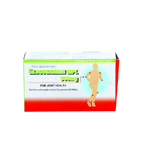 GLUCOSAMINE 500 mg 10 blister @ 10 tablet