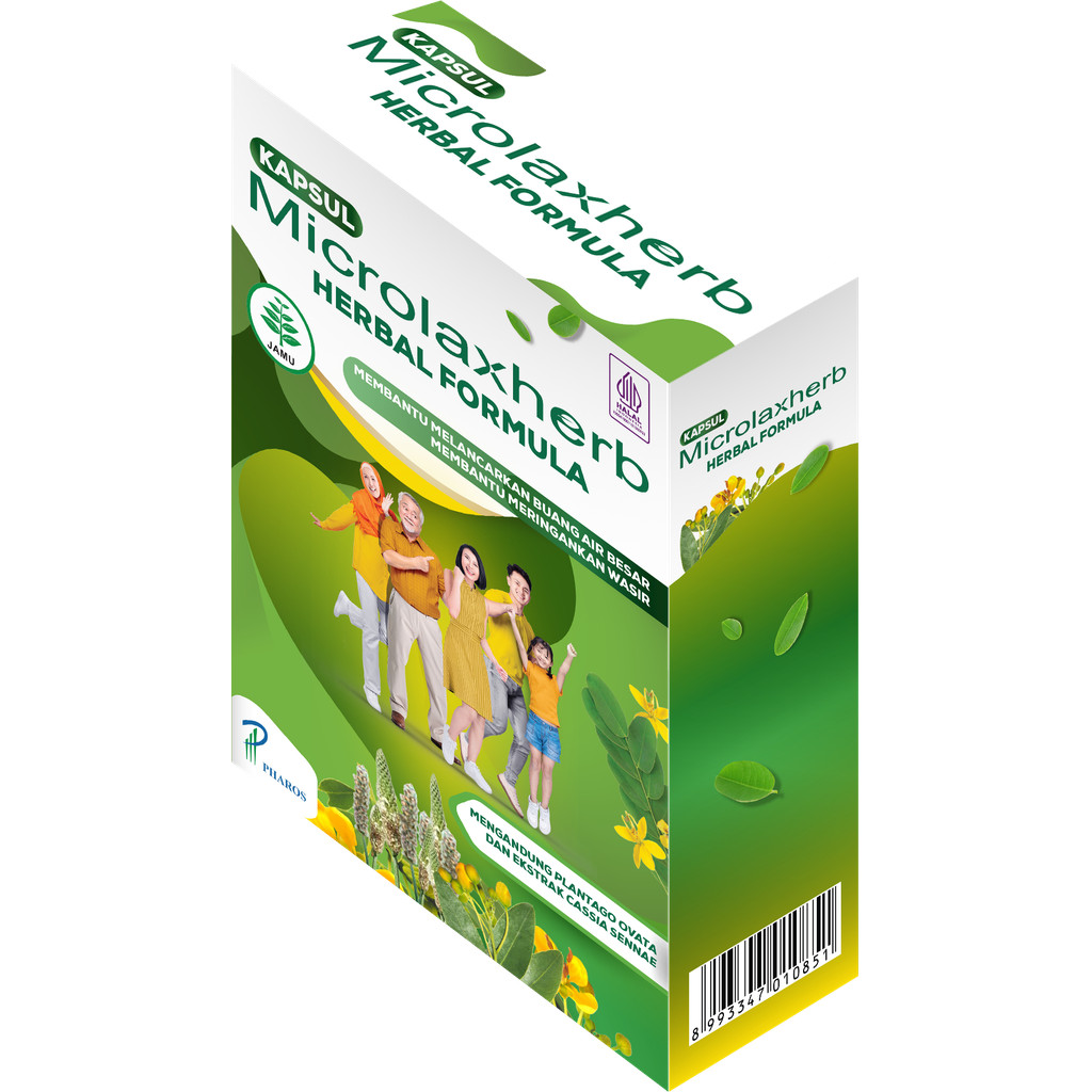 MICROLAXHERB ISI 3 BLISTER @10 KAPSUL @560 MG
