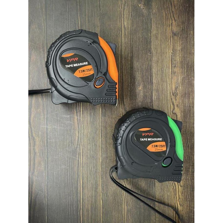 Jual Meteran Tukang / Measuring Tape / Meteran Karet Roll 7.5 Meter ...