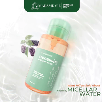 NEW LAUNCH Madame Gie Necessity Micellar Water 02 300ML Makeup Remover Cleanse Calm Low PH 5