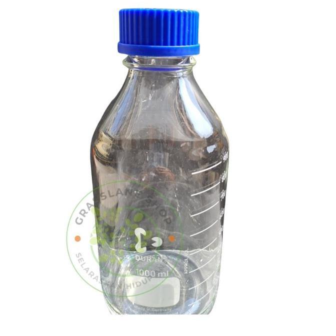 Jual TERLARIS - Botol Lab 1000 ml Laboratorium Laboratory Bottle Duran ...