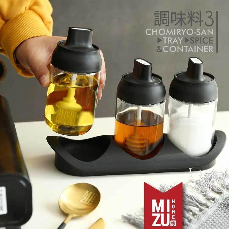 Jual PROMO TERBARU MIZU CHOMIRYO-SAN Spice Jar Seasoning Bottle Botol ...